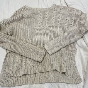 Cream sweater